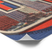 Kolumbus, Ohio - Große Buchstabenszenen Poster (Ecke)