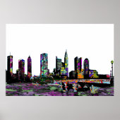 Kolumbus, Ohio in Graffiti Poster (Vorne)