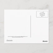 Kolumbus, Ohio Skyline mit Kolumbus am Himmel Postkarte (Rückseite)