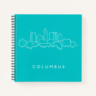 Kolumbus, Ohio Skyline Notizblock