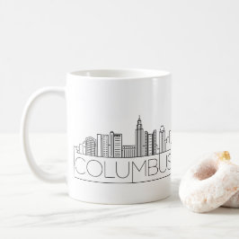 Kolumbus, Ohio| Städtische Skyline Kaffeetasse
