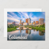 Kolumbus, Ohio, Vereinigte Staaten Postkarte (Vorne/Hinten)