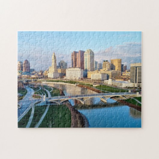 Kolumbus-Skyline-Puzzle Puzzle (Horizontal)