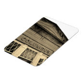 Kolumbus, Wisconsin Magnet (Linke Seite)