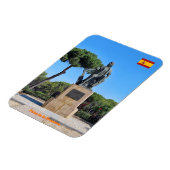 Kolumbusdenkmal, Palos de la Frontera Magnet (Linke Seite)