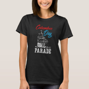 Kolumbustag-Parade Christopher Columbus Italienisc T-Shirt