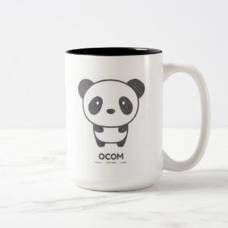 KOM 2017-18 Panda-Tasse Zweifarbige Tasse