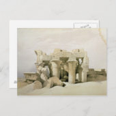 Kom Ombo Postkarte (Vorne/Hinten)