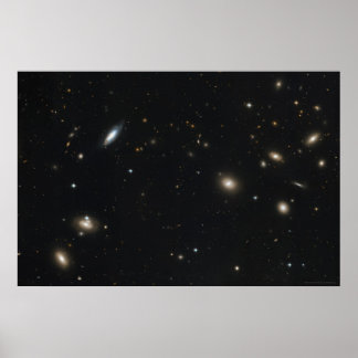 Koma-Galaxiehaufen 36x24 (36x27) Poster