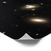 Koma-Galaxienhaufen Poster (Ecke)