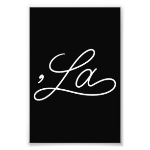 Koma La 2024 Fotodruck