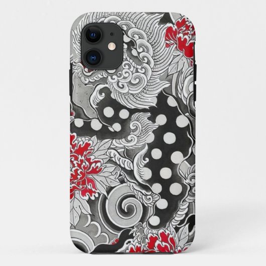 Komainu Case-Mate iPhone Hülle (Rückseite)