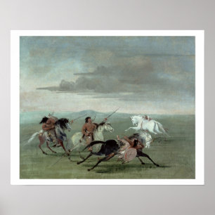 Komanche-Meisterstücke von KriegsHorsemanship, Poster