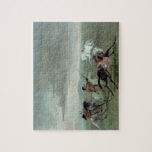 Komanche-Meisterstücke von KriegsHorsemanship, Puzzle (Vertikal)