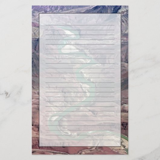 Komanche-Punkt, Grand Canyon Briefpapier (Vorderseite)