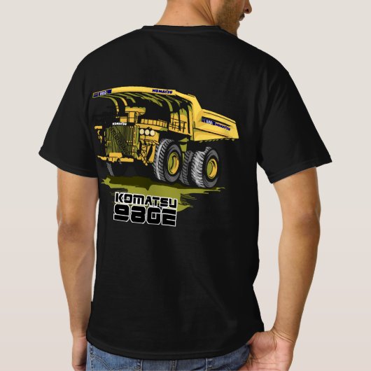 Komatsu 980E T - Shirt (Rückseite)