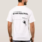 KOMBAT ARMOR/ CRAZY 88 - Herr Wolf T-Shirt (Rückseite)