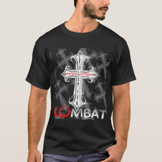 Kombat Kross dunkler Entwurf T-Shirt