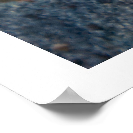 Kombi azul poster (Ecke)