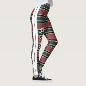 Kombination aus Retro und modernem Design l Strips Leggings (Rechts)