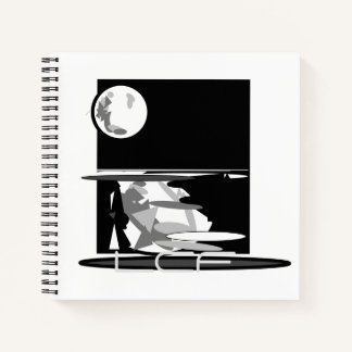 Kombinationsblatt und Schriftblatt Notizblock