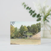 Kombinieren Sie die Kartenrücknahme Postkarte (Stehend Vorderseite)