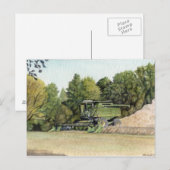 Kombinieren Sie die Kartenrücknahme Postkarte (Vorne/Hinten)