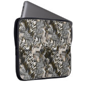 Kombiniert, ethnisch, afrikanisch . laptopschutzhülle (Vorne Rechts)