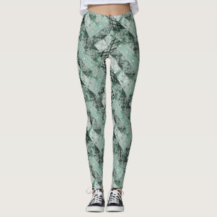 Kombiniert, ethnisch, afrikanisch leggings