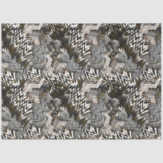 Kombiniert, ethnisch, afrikanisch . seidenpapier (Vorderseite)