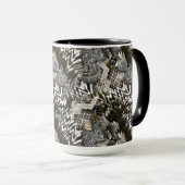 Kombiniert, ethnisch, afrikanisch . tasse (VorderseiteRechts)