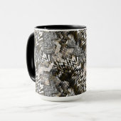 Kombiniert, ethnisch, afrikanisch . tasse (Vorderseite Links)