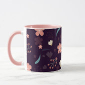 Kombinierte florale Tasse (Links)