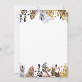 Kombinierte Kinderdusche und Brautparty-Ideen Einladung (Rückseite)