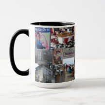 kombinierte kundenspezifische Foto-Tasse des