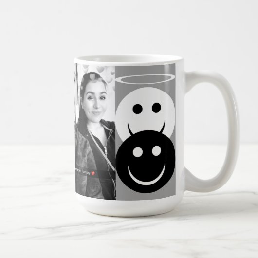 kombinierte kundenspezifische Schwester-Tasse des Kaffeetasse (Rechts)