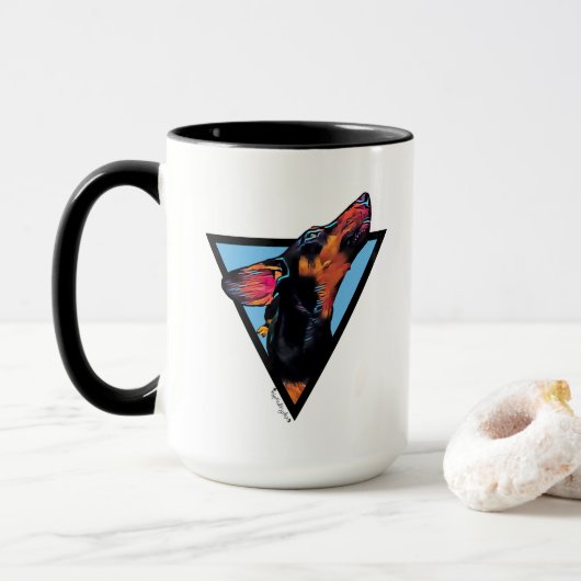 Kombinierte Tasse 444ml "Heulens" Dex (Mit Donut)