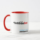 Kombinierte Tasse - #BothSidesDont (Links)
