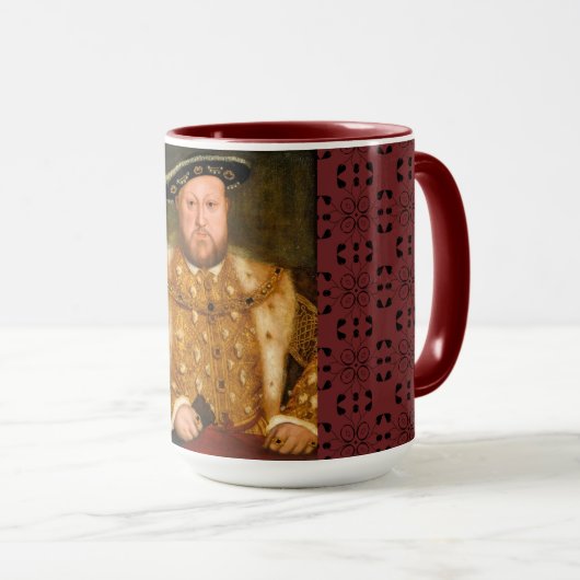 Kombinierte Tasse Henrys VIII (VorderseiteRechts)