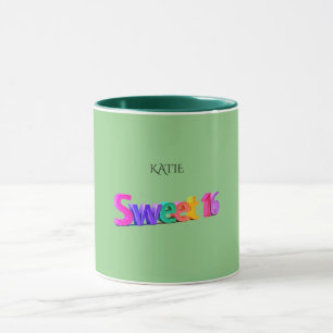 Kombinierte Tasse/individueller Name des Bonbons Tasse