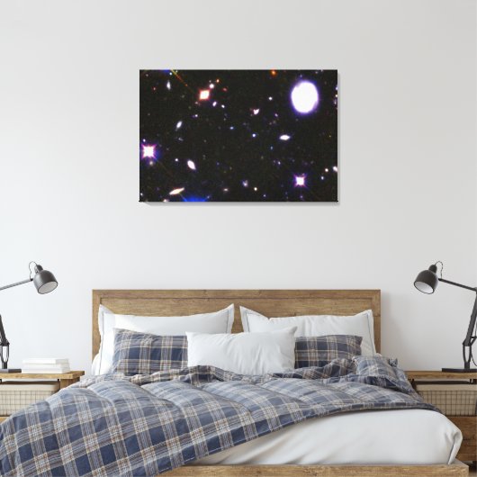 Kombinierte tiefe Sicht auf Infrarot und sichtbare Leinwanddruck (Insitu (Schlafzimmer))