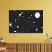 Kombinierte tiefe Sicht auf Infrarot und sichtbare Leinwanddruck (Insitu (Wohnzimmer))