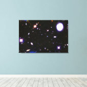 Kombinierte tiefe Sicht auf Infrarot und sichtbare Leinwanddruck (Insitu (Holzboden))