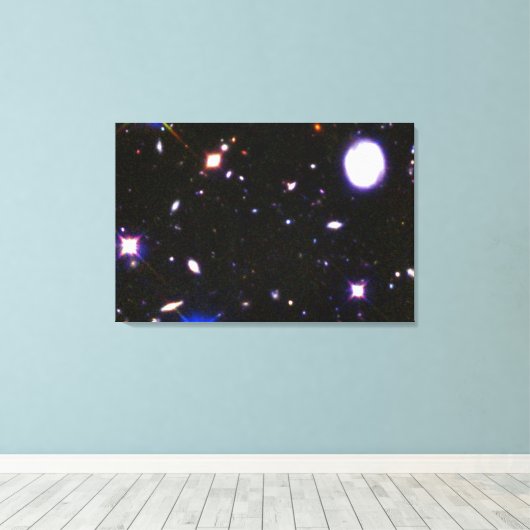 Kombinierte tiefe Sicht auf Infrarot und sichtbare Leinwanddruck (Insitu (Holzboden))