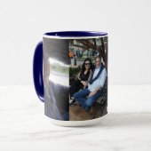 kombiniertes kundenspezifisches Foto Mug2 des Tasse (Vorderseite Links)