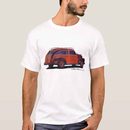 Kombiwagen Cadillacs 1941/Woody T-Shirt (Vorderseite)