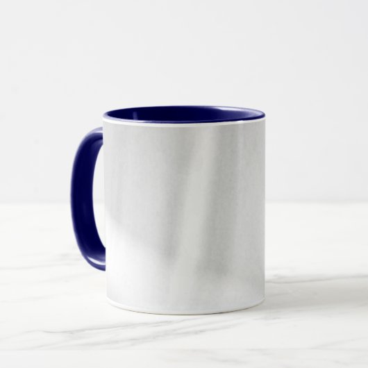Kombo für schneebedeckte Mattierte Effekte Tasse (Vorderseite Links)