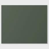 Kombu Green Solid Color Geschenkpapier (Flach)