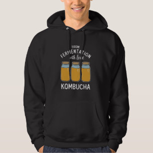 Kombucha Benefits Brewer Maker Tea Lover Hoodie