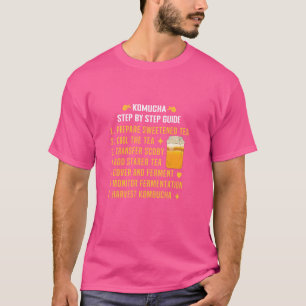 Kombucha Flaschen für das Brewing Kit Scoby Lover  T-Shirt